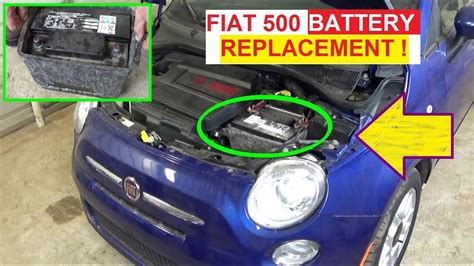 Fiat 500 Battery 